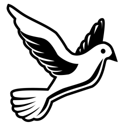 Naklejka Gołąb